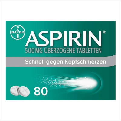 Midizinische Praeparate: Aspirin Schmerztabletten